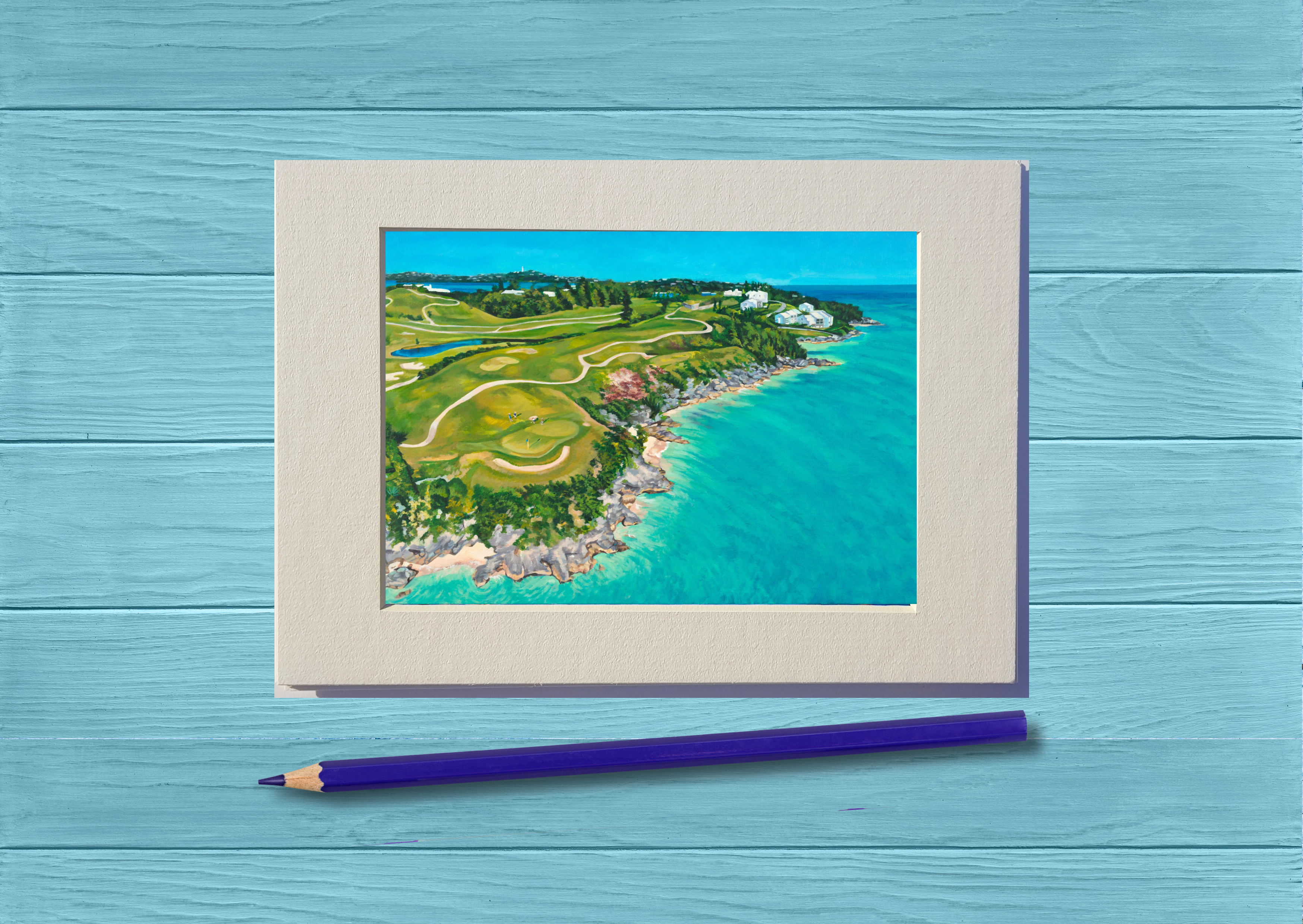 Above the Blue 16th Hole