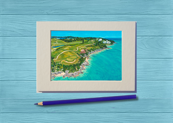 Above the Blue 16th Hole