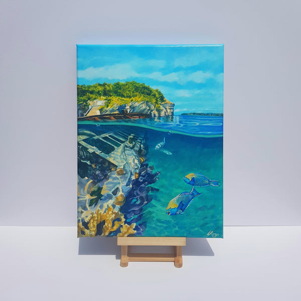 Above and Below the blue I