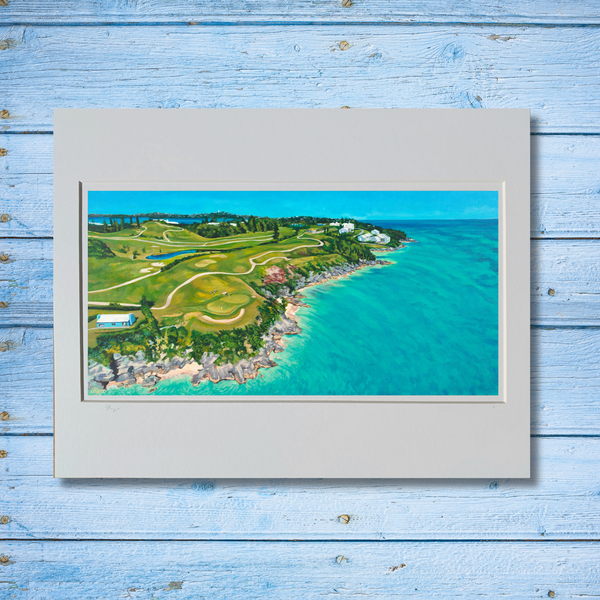 Above the Blue 16th Hole