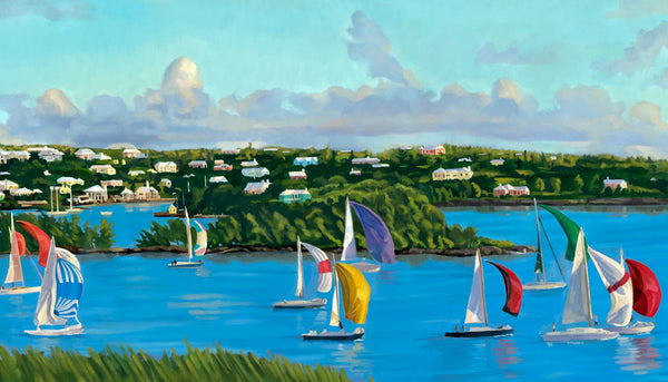 Downwind on Turquoise