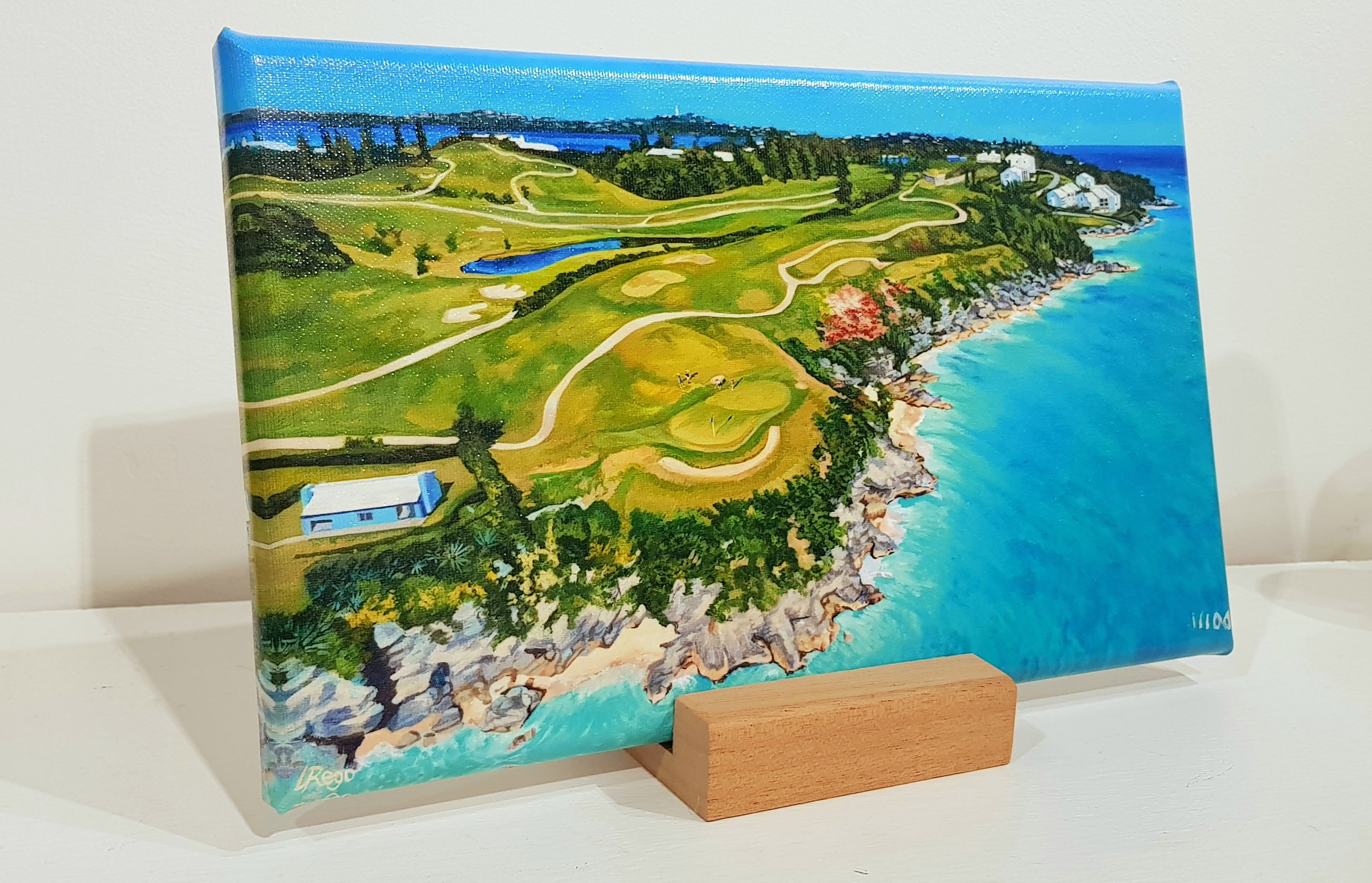 Above the Blue 16th Hole