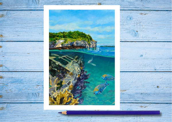 Above and Below the Blue I