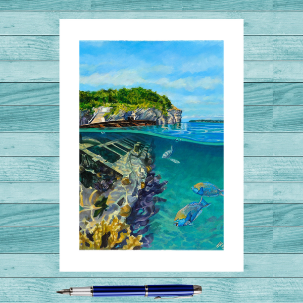 Above and Below the Blue I