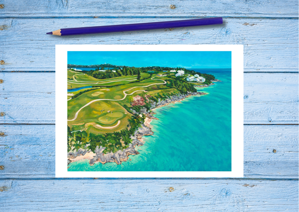 Above the Blue 16th Hole