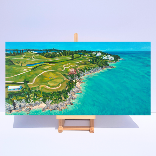 Above the Blue 16th Hole