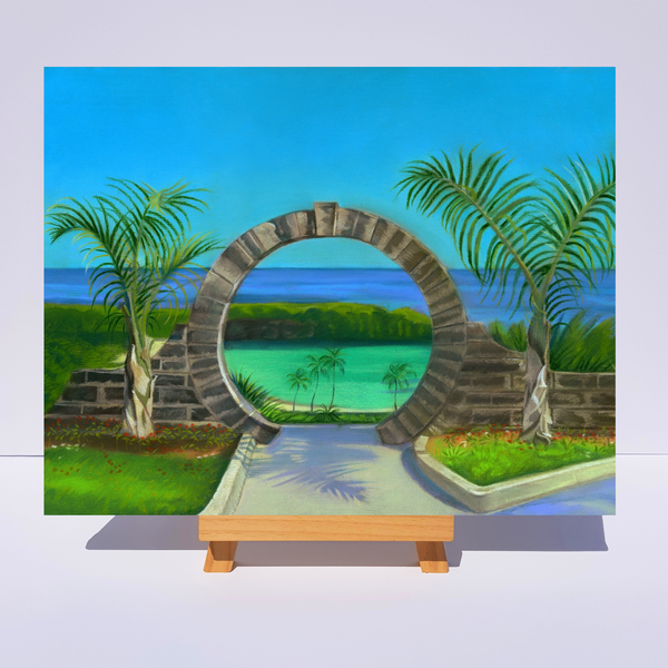 Bermuda Moongate