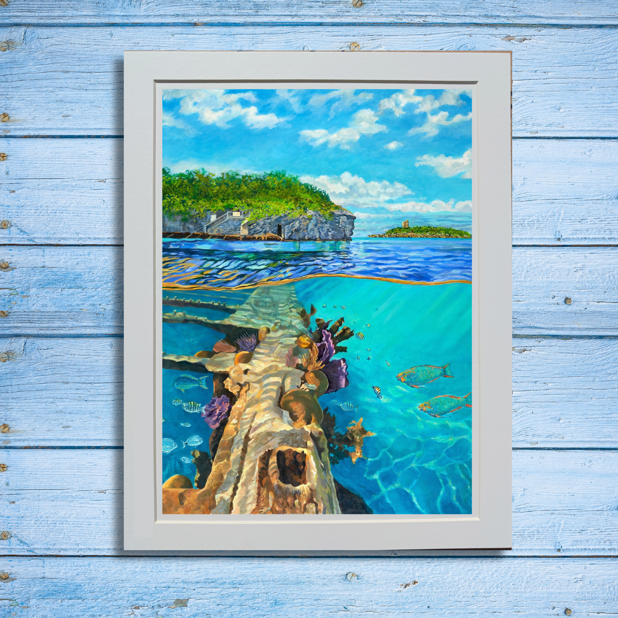 Above and Below the Blue II