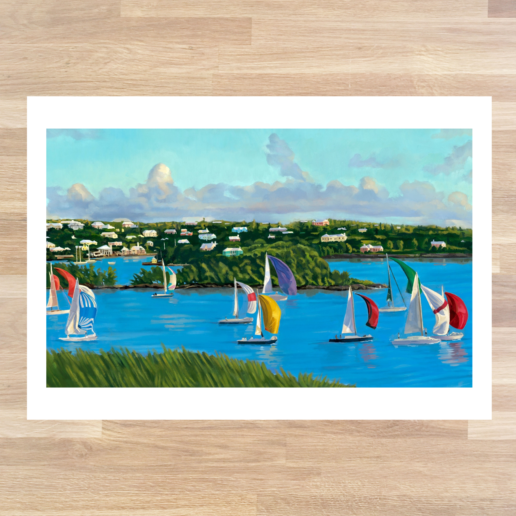 Downwind on Turquoise