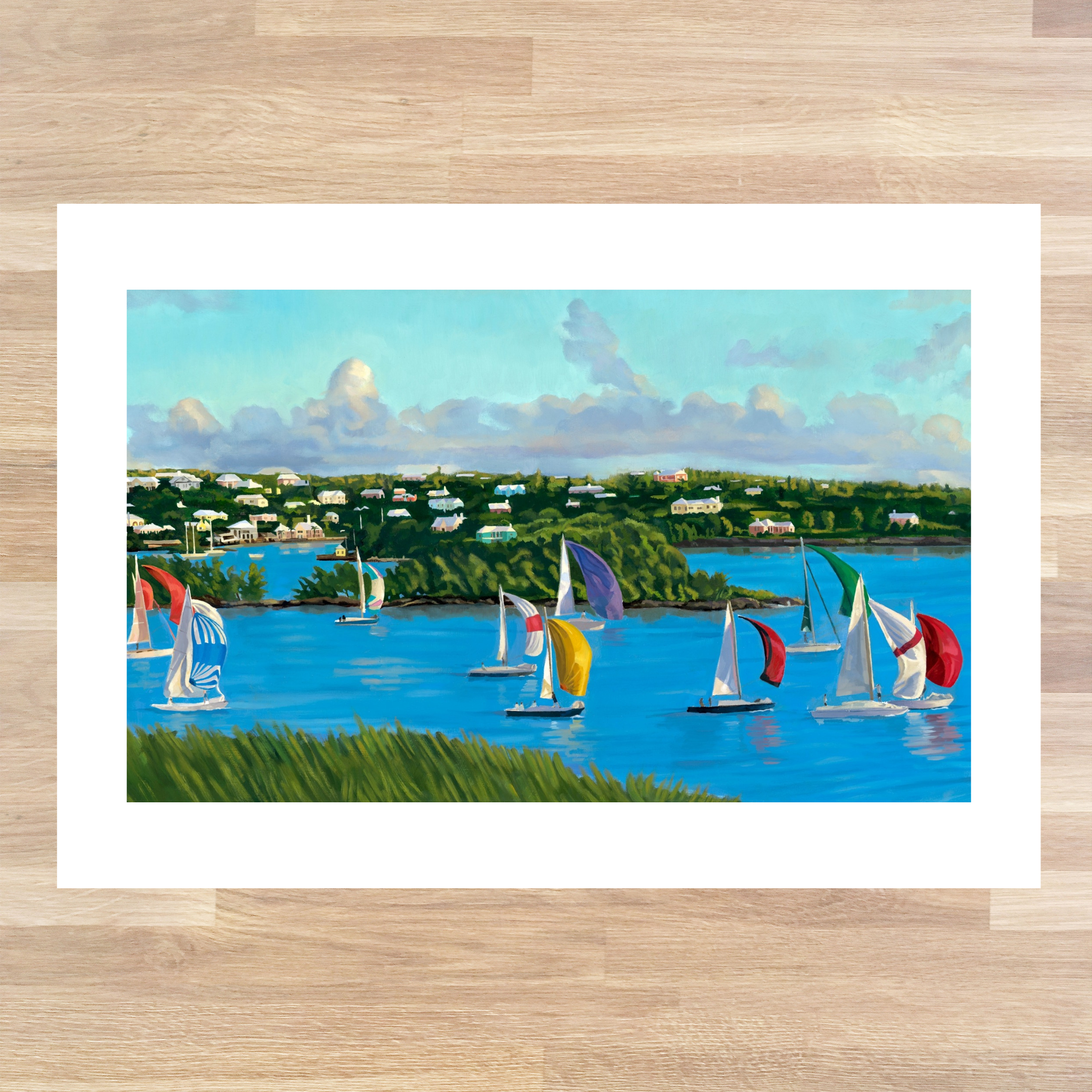 Downwind on Turquoise