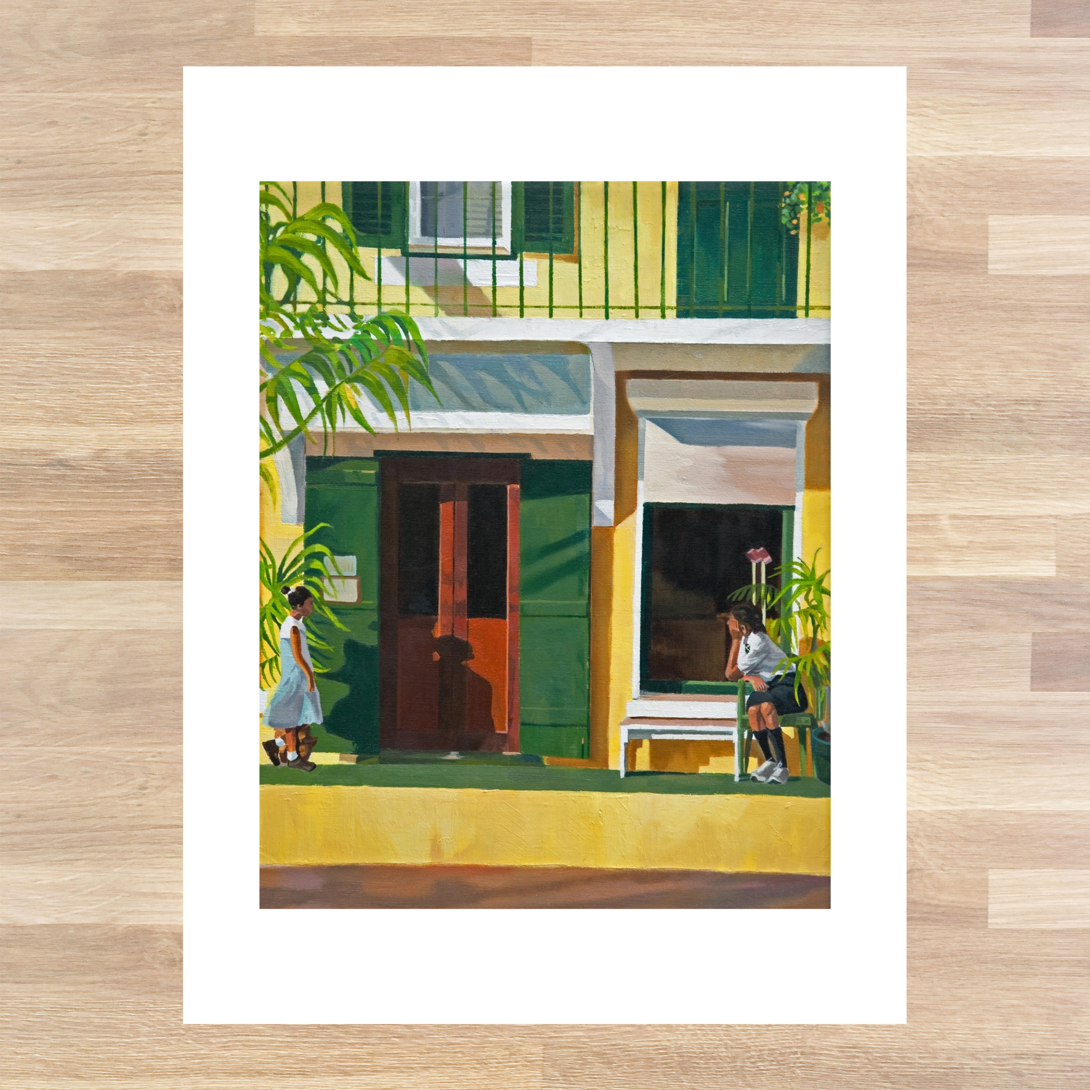 Yellow and Green Harmony