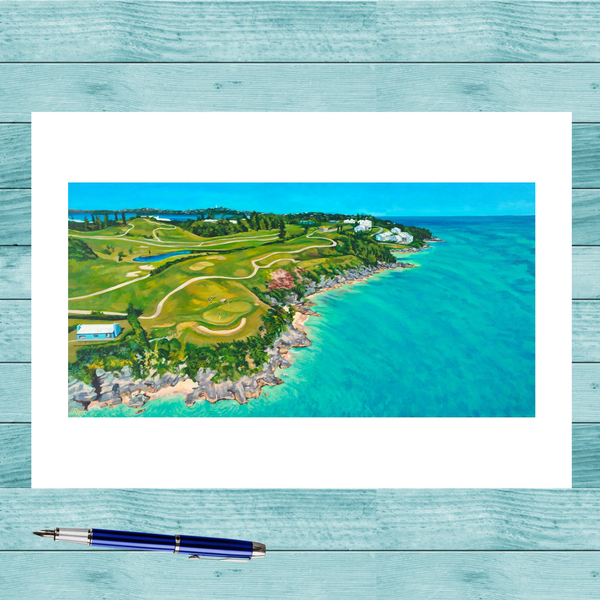 Above the Blue 16th Hole