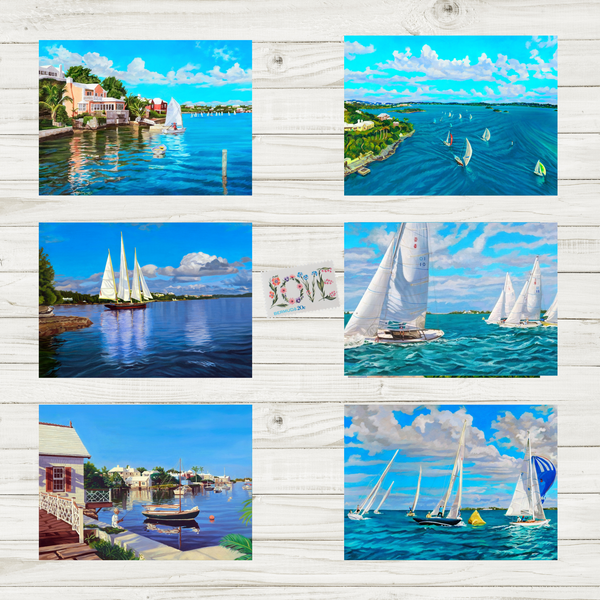 Sailing Postcard Set