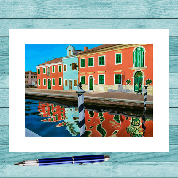 Afternoon Shadows in Burano