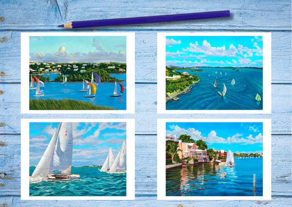 Sailing Notecard Set
